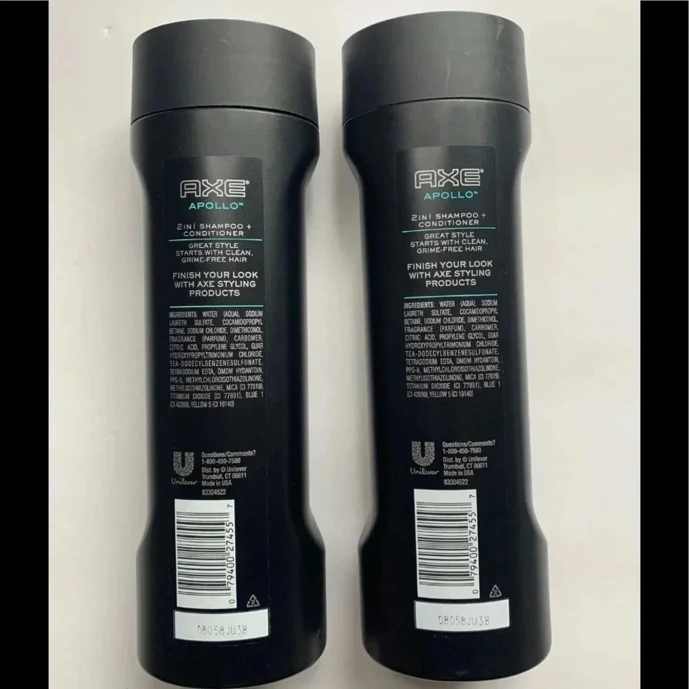 Axe Shampoo & Conditioner Apollo Sage Cedarwood New